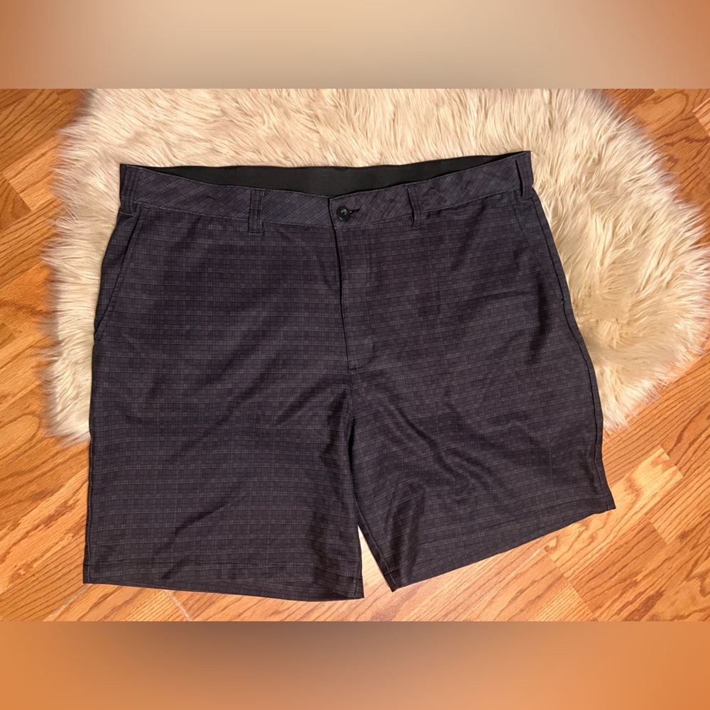 Reebok Dark Gray Flat Front Shorts